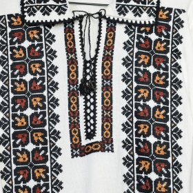 Ie tradițională românească pentru bărbați - cusută manual