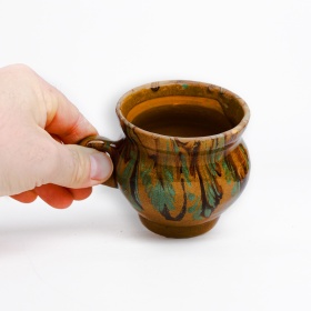 Cana din ceramica - 10 cm x 9 cm - 250 ml