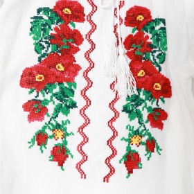 Camasa traditionala brodata la masina