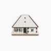 Casa Lemn 3D- 8 cm