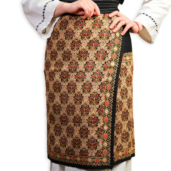 Catrinta / Fota tesuta manual la razboi