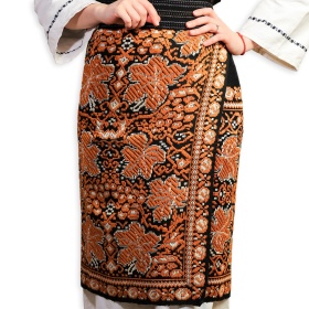 Catrinta / Fota tesuta manual la razboi