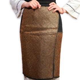 Catrinta / Fota tesuta manual la razboi