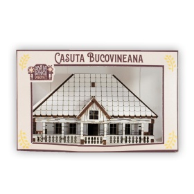 Casuta Lemn 3D- 12 cm