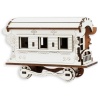 Vagon Lemn 3D  - 11 cm x 7 cm