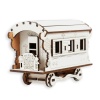 Vagon Lemn 3D  - 11 cm x 7 cm