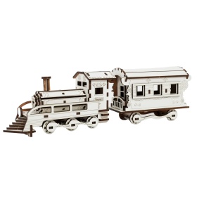 Macheta Set Locomotiva + Vagon 3D