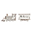 Macheta Set Locomotiva + Vagon 3D