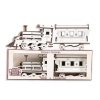 Macheta Set Locomotiva + Vagon 3D