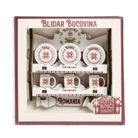 Blidar Lemn 3D - 8 cm + Magnet