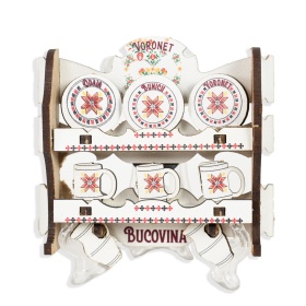 Blidar Lemn 3D - 8 cm + Magnet