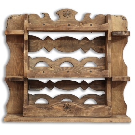 Blidar din lemn masiv culoarea lemnului - 64 cm x 71 cm