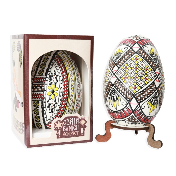 Ou incondeiat cu ceara (gasca) din Bucovina