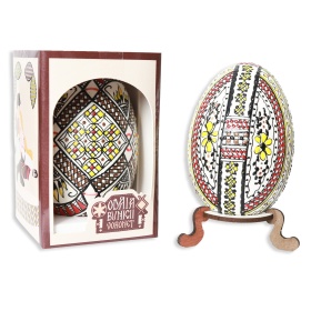 Ou incondeiat cu ceara (gasca) din Bucovina