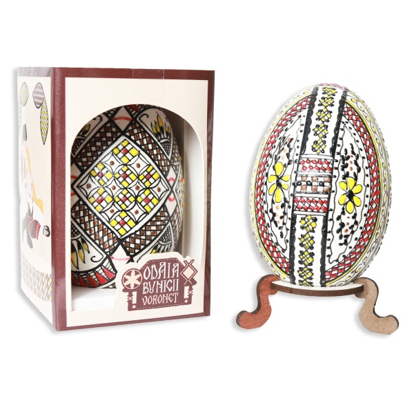 Ou incondeiat cu ceara (gasca) din Bucovina