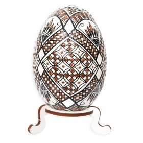 Ou incondeiat cu ceara (gasca) din Bucovina