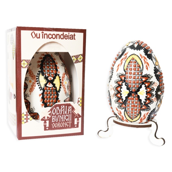 Ou incondeiat cu ceara (gasca) din Bucovina