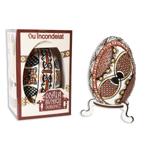 Ou incondeiat cu ceara (gasca) din Bucovina