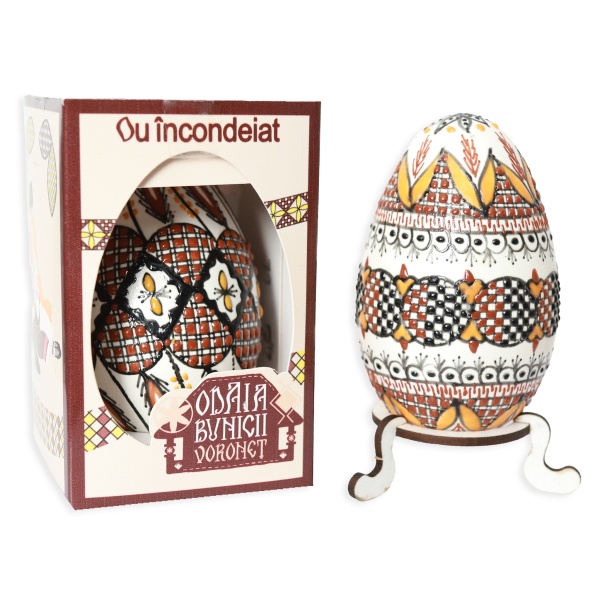 Ou incondeiat cu ceara (gasca) din Bucovina