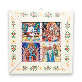 Tablou cu peisaj (decorat pe sticla)