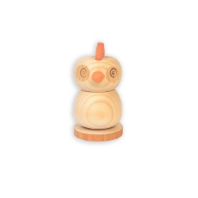 Set solniţa din lemn+suport