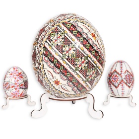 Ou de strut incondeiat cu ceara (in relief) - din Bucovina