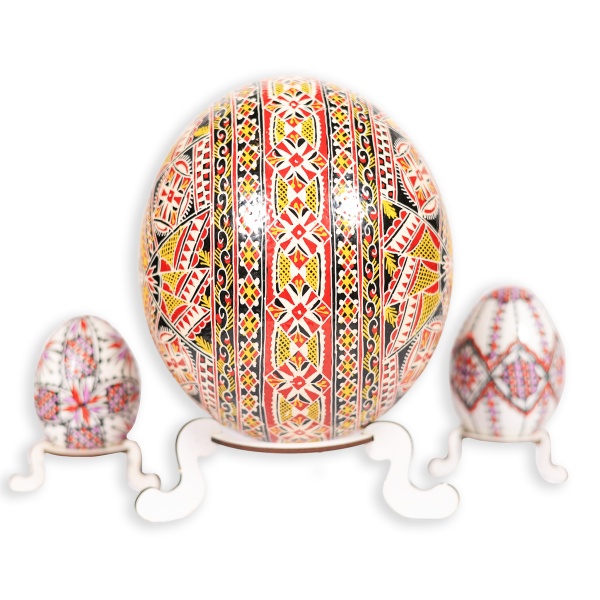 Ou de strut incondeiat cu ceara (in relief) - din Bucovina