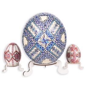 Ou de strut incondeiat cu ceara (in relief) - din Bucovina