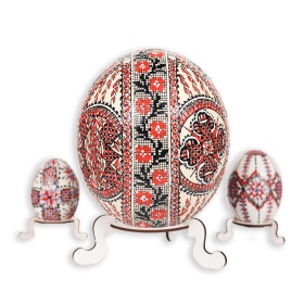 Ou de strut incondeiat cu ceara (in relief) - din Bucovina