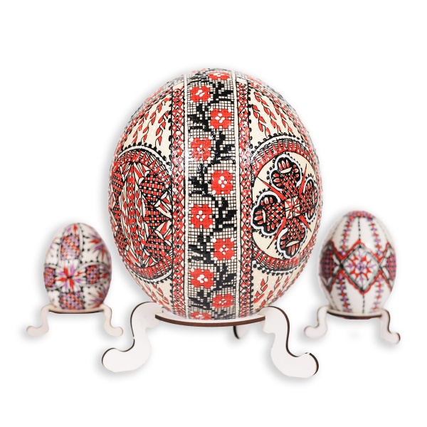 Ou de strut incondeiat cu ceara (in relief) - din Bucovina