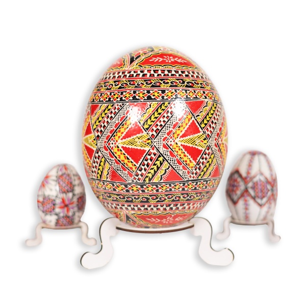 Ou de strut incondeiat cu ceara (in relief) - din Bucovina