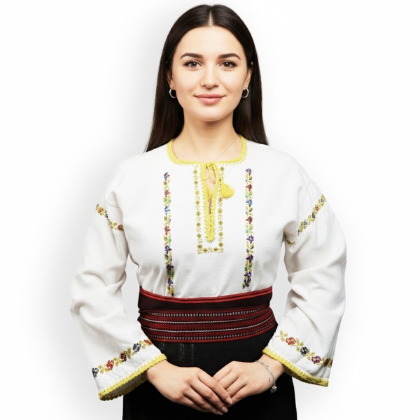 Ie traditionala autentica cusuta manual L-XL