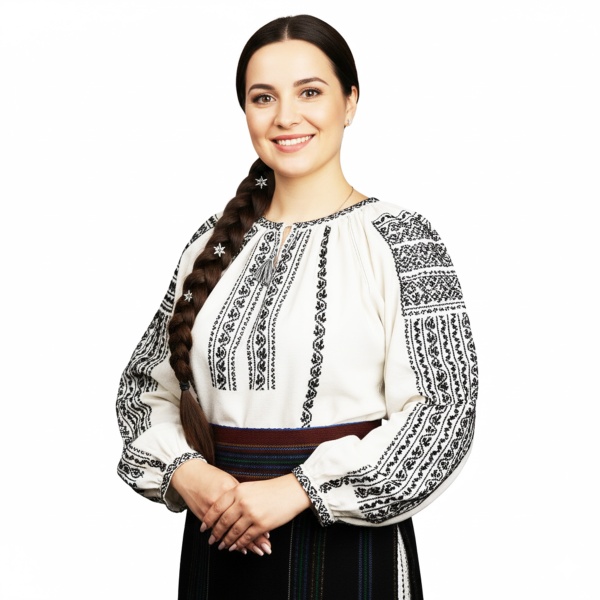 Ie traditionala din Bucovina cusuta- L-XL