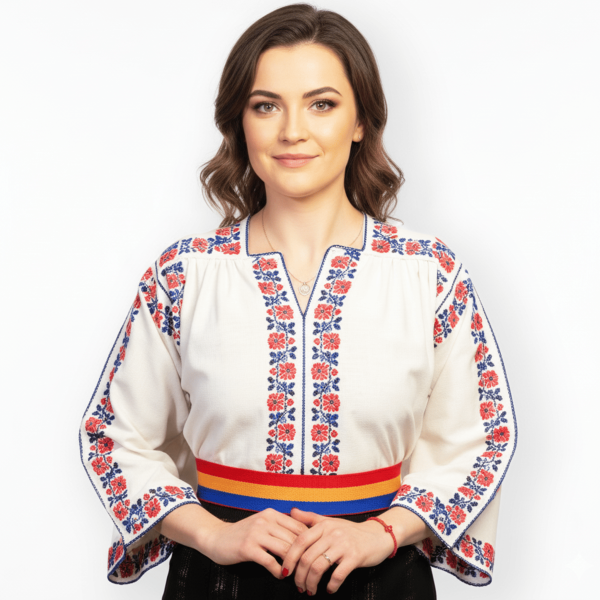 Ie traditionala cusuta manual din Bucovina- L