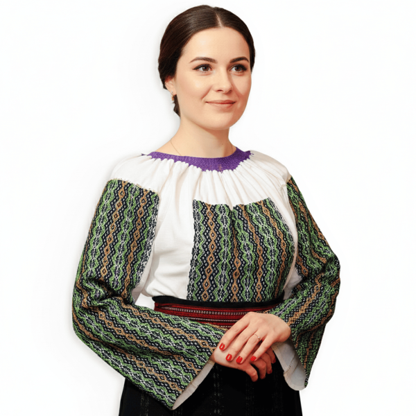 Ie traditionala Bucovina cusuta cu margele S/M