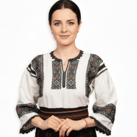 Ie traditionala cusuta manual M-L - din Bucovina