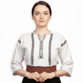 Ie traditionala cusuta manual din Bucovina Marimea M - L