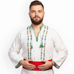 Ie tradițională românească pentru bărbați- cusută manual