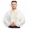 Camasa barbateasca traditionala brodata la masina