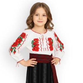 Camasa traditionala brodata la masina