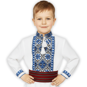 Camasa traditionala brodata la masina