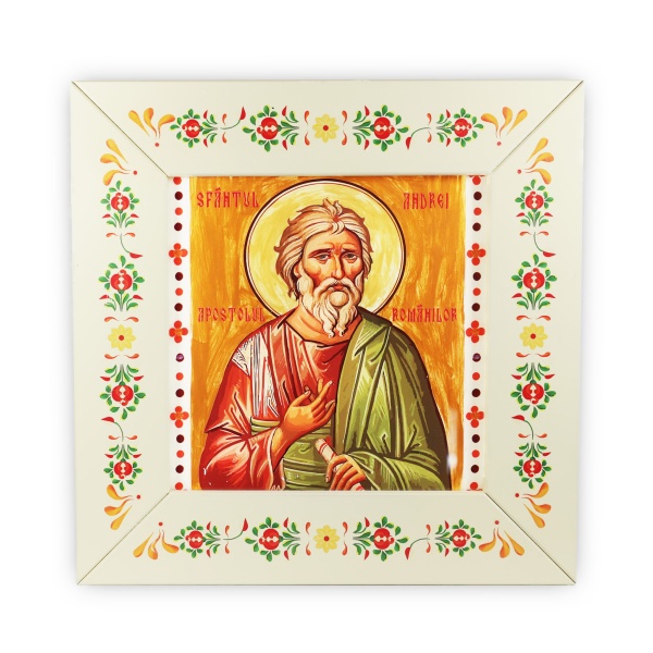 Icoana Sf. Andrei 20cm x 20cm