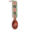 Lingura din lemn cu motive traditionale - 30 cm