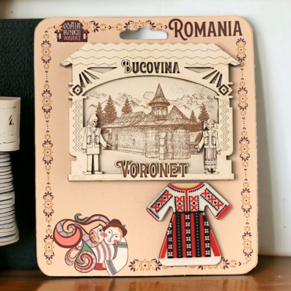 Set  de 2 magneti Bucovina