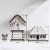Macheta Set Casa + Fantana 3D