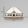 Casuta Lemn 3D- 12 cm