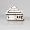 Puzzle Casa Lemn 3D- 17 cm
