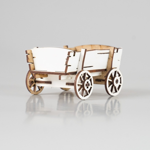 Puzzle Caruta Lemn 3D- 9 cm