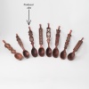 Lingura din lemn cu motive traditionale - 30 cm