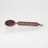 Lingura din lemn cu motive traditionale - 30 cm